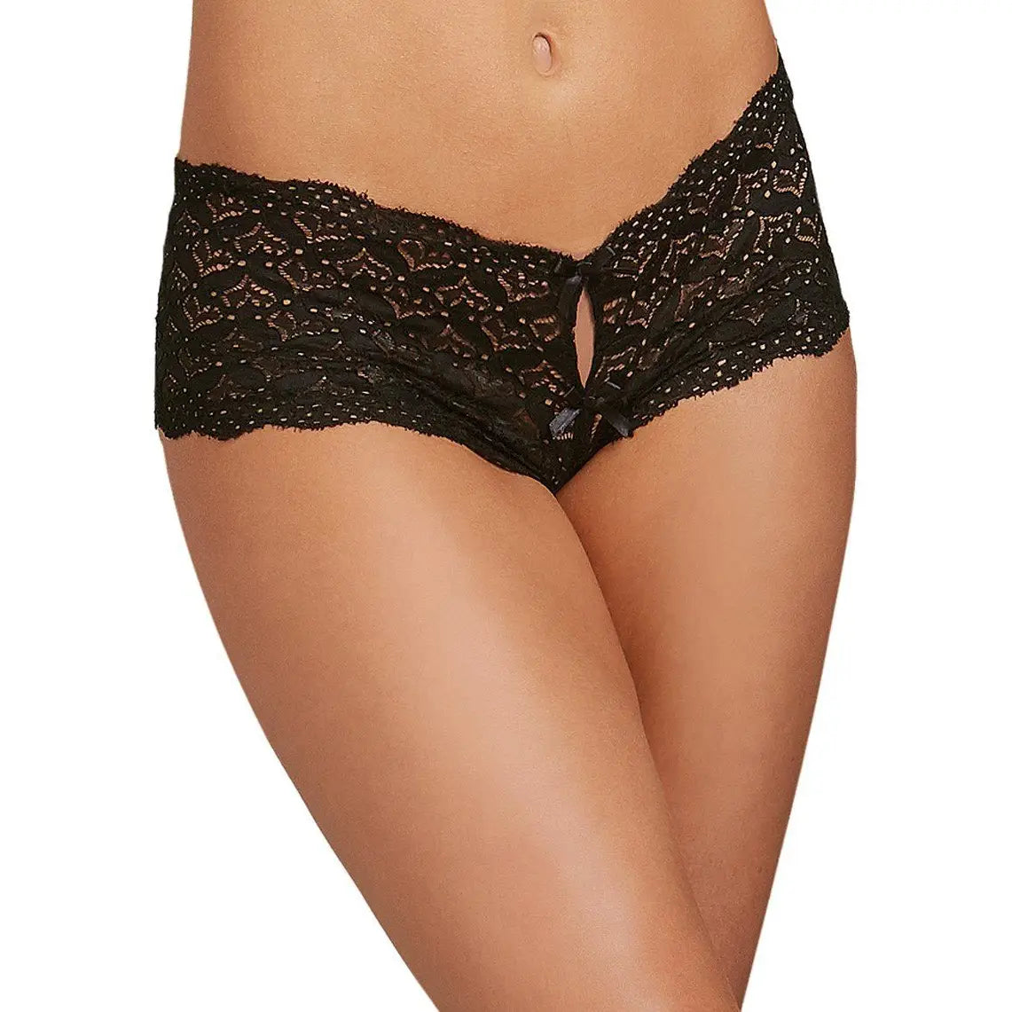 Heart Cutout Lace Panty