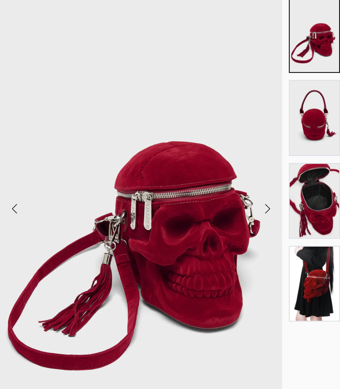 Velvet skull