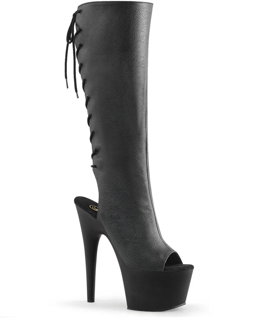 ADO2018/BPU/M knee high exotic dancer Pleaser boots