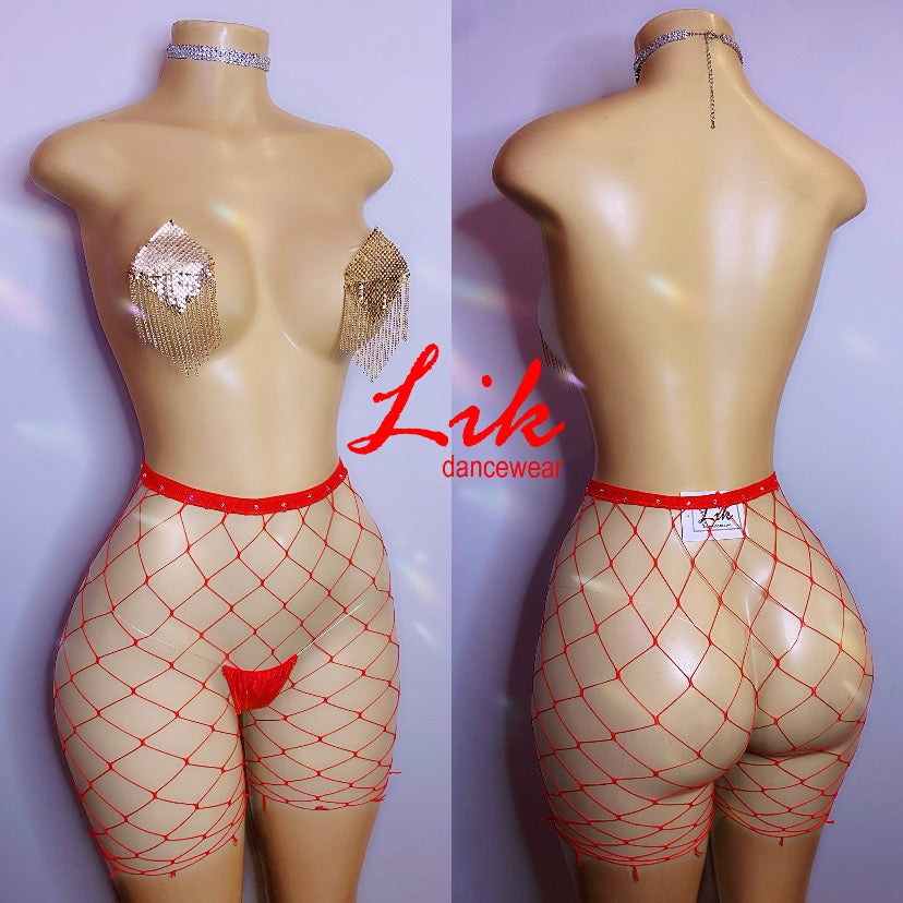 Teaser Fishnet Shorts