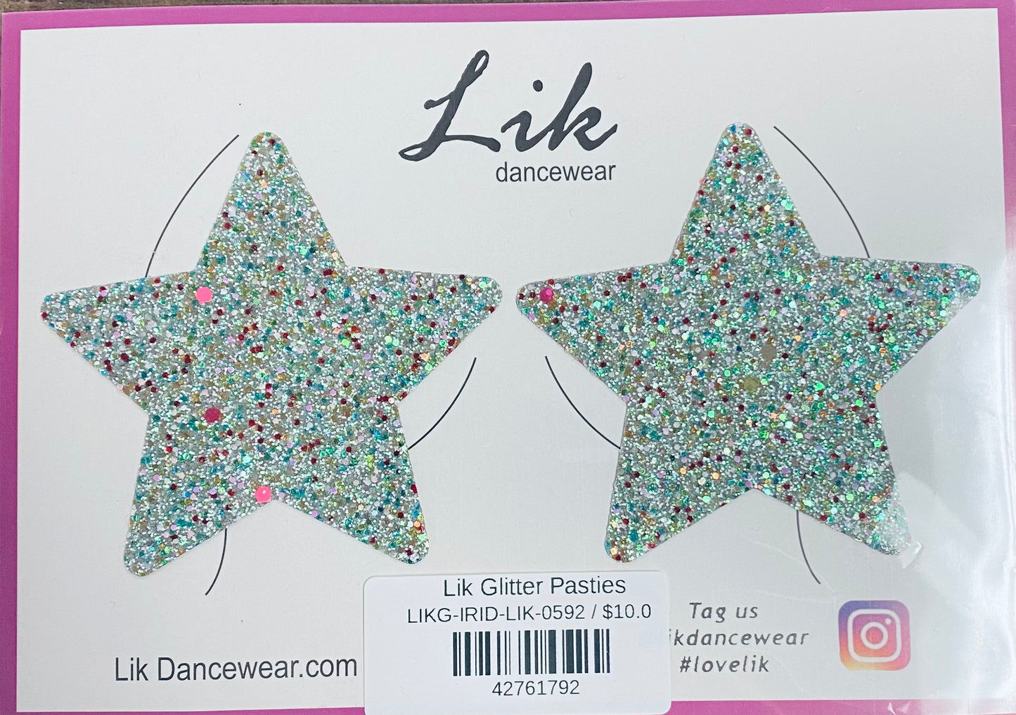 Lik Glitter Pasties (Stars)