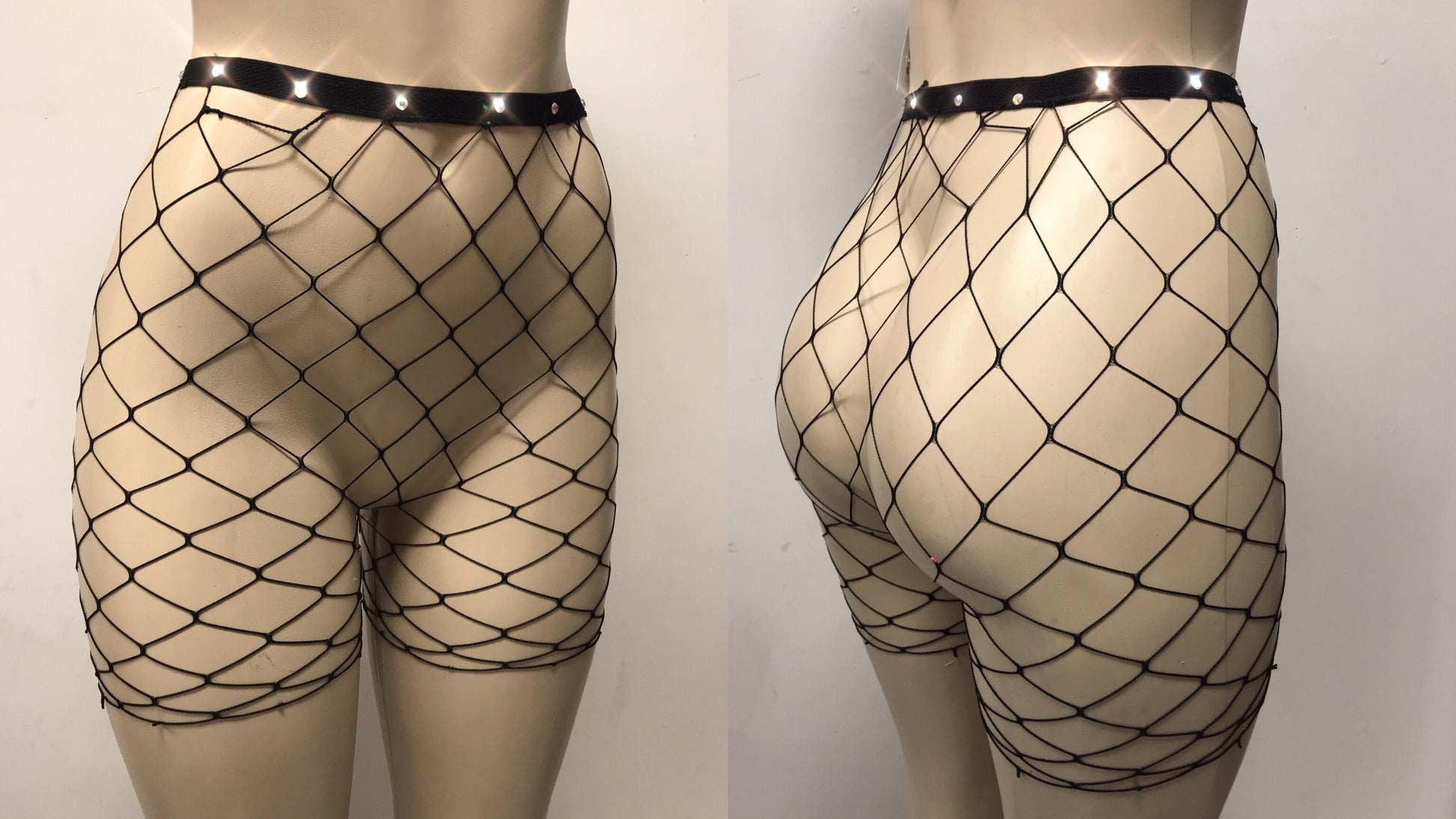 fishnet short